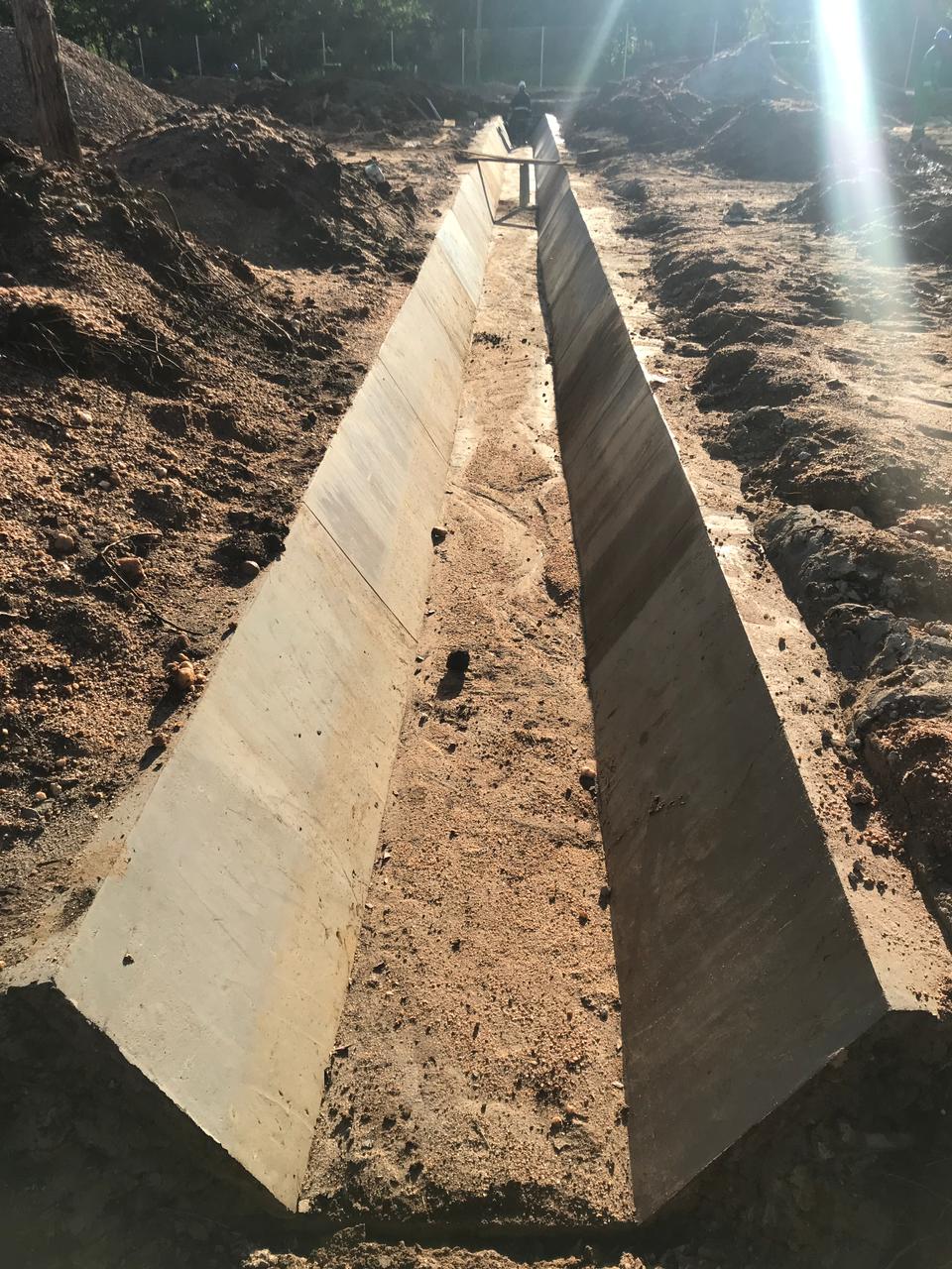 Construção de Aquedutos em Manilhas de 1,0m — 3