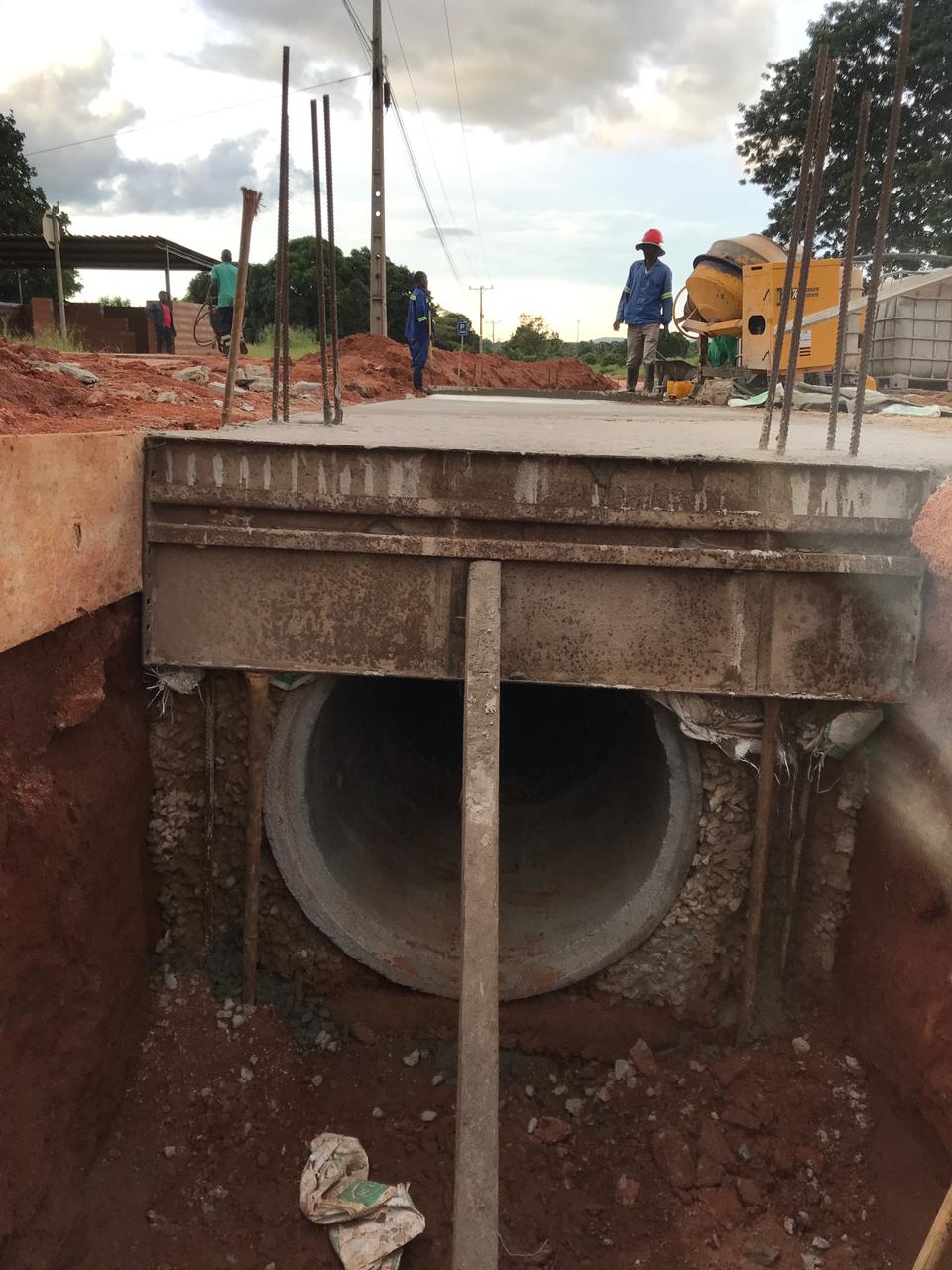 Construção de Aquedutos em Manilhas de 1,0m — 7