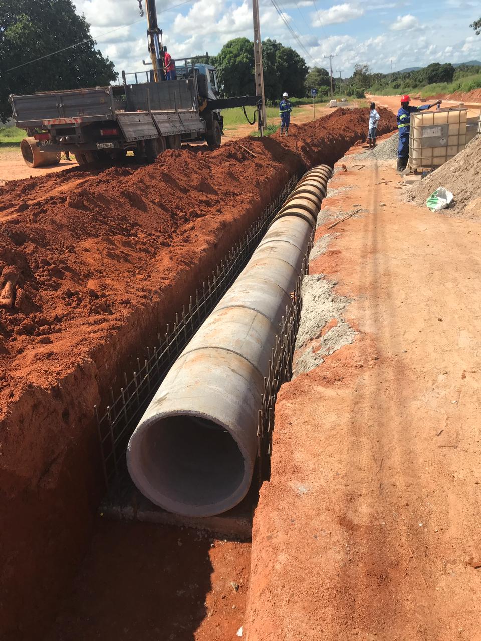 Construção de Aquedutos em Manilhas de 1,0m — 8