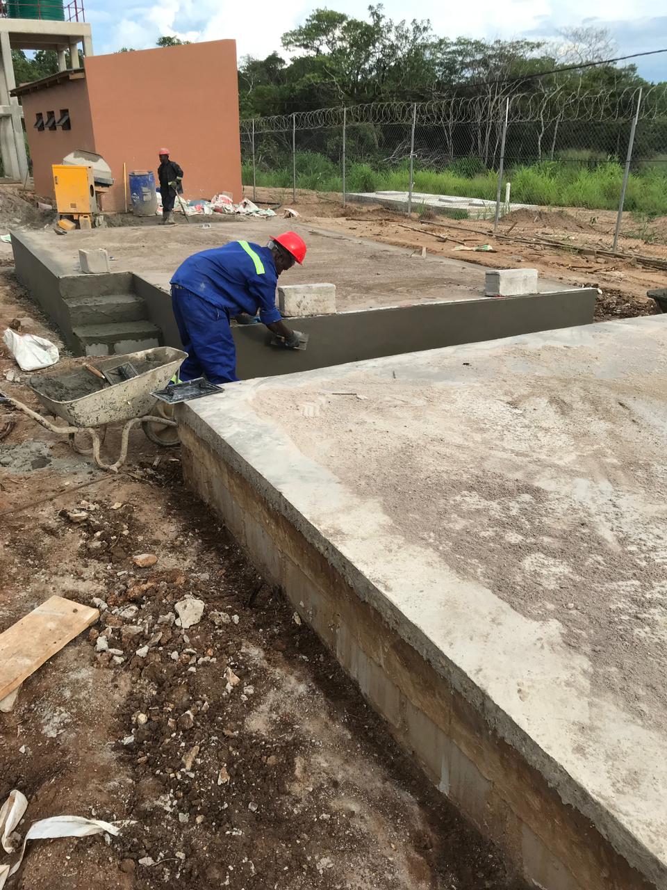 Construção de Bases de Betão com Malha de 8mm — 7